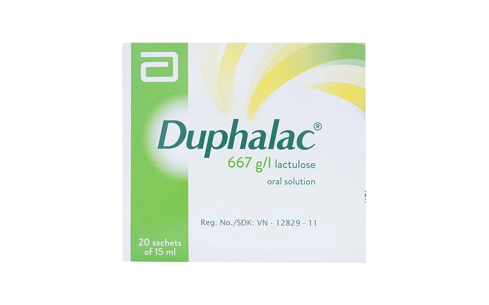 Duphalac Lactulose 667g/l hộp 20 gói x 15ml Abbott