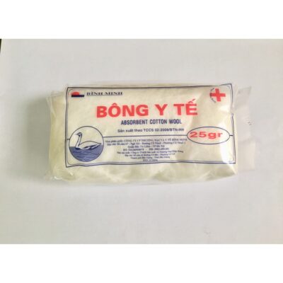 Bông y tế gói 25G Bình Minh