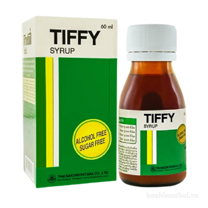 Tiffy siro lọ 60ml Thai Nakorn Patana Thái Lan