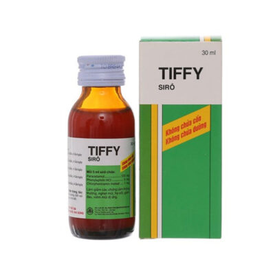 Tiffy siro lọ 30ml Thai Nakorn Patana Thái Lan