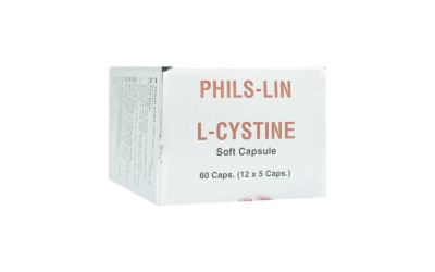 L-Cystine hộp 5 vỉ x 12 viên nang mềm Phil