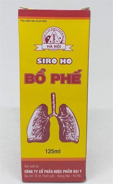 Bổ phế Đại y siro 125ml