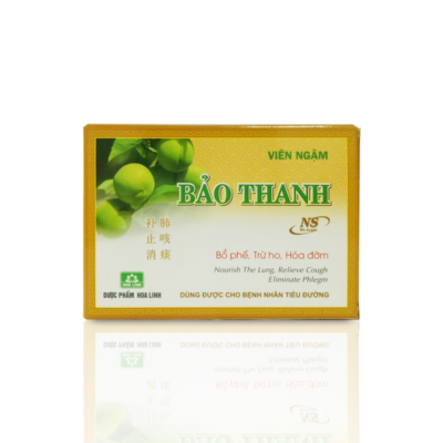 Bảo thanh ngậm không đường hộp 4 vỉ x 5 viên Hoa Linh