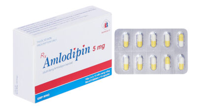 Amlodipin 5mg Domesco Hộp 3 vỉ x 10 viên