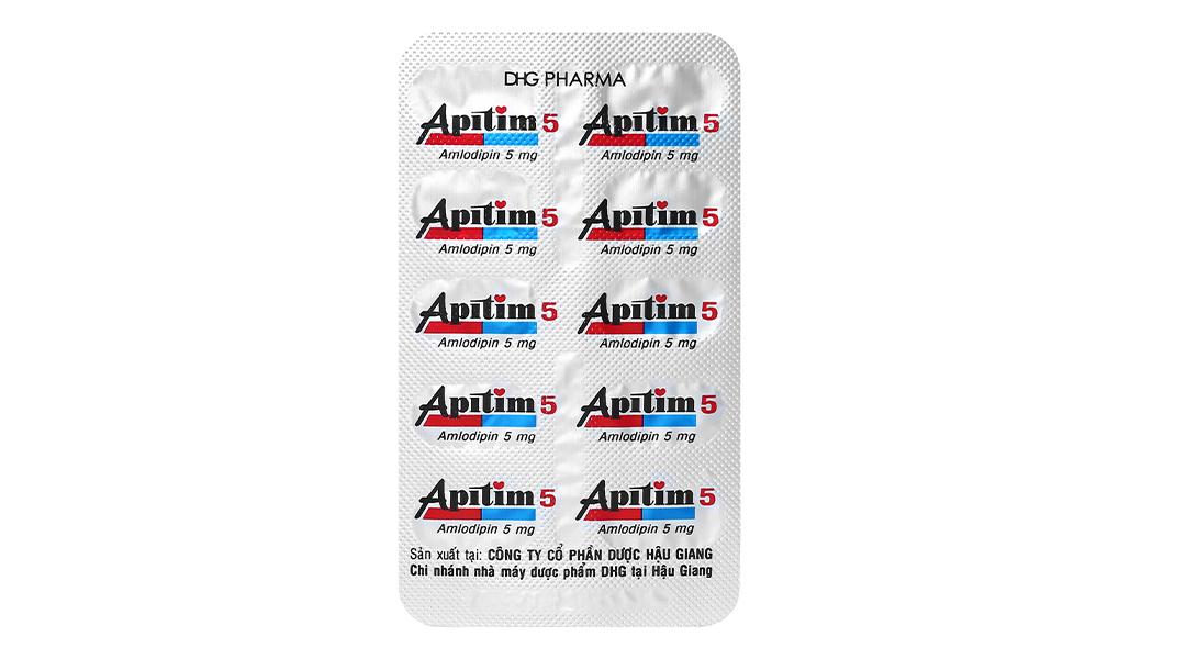 Apitim 5 DHG Hộp 3 vỉ x 10 viên nang cứng