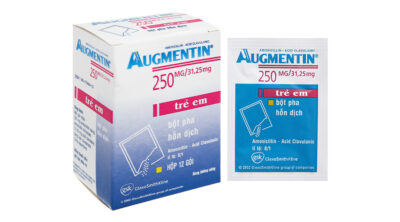 Augmentin 250mg/31,25mg trẻ em H12G Frc