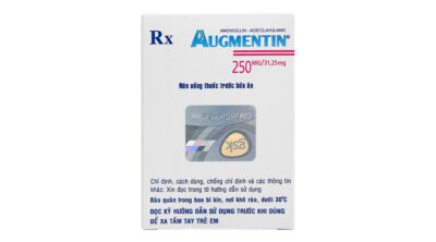 Augmentin 250mg/31,25mg trẻ em H12G Frc