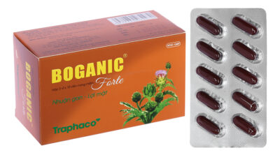 Giải độc gan Boganic Forte Hộp 5 vỉ x 10 Viên Nang