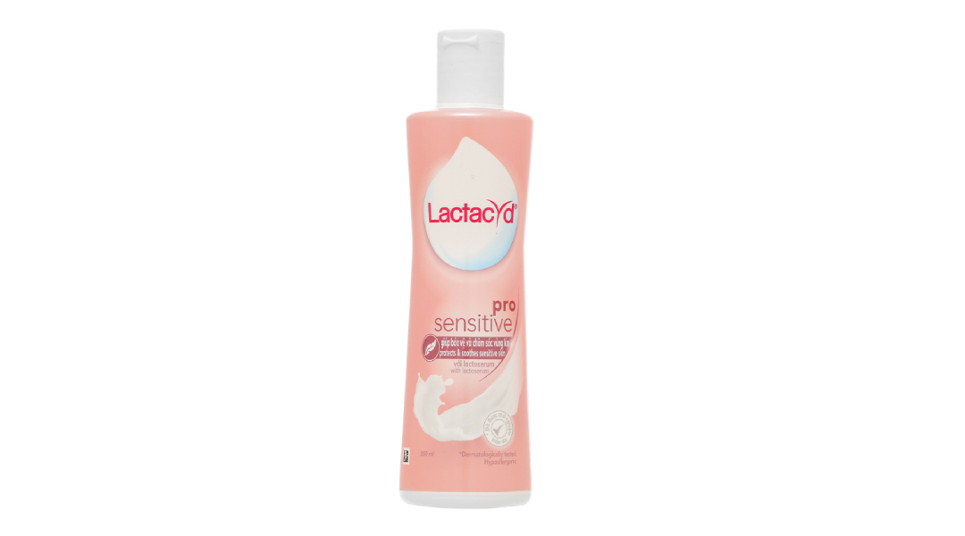 Lactacyd Pro Sensitive Lọ 250ml Hồng