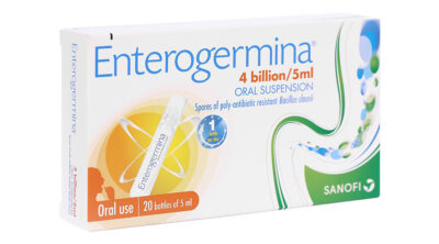 Enterogermina 4 billion/5ml hộp 20 ống x 5ml Sanofi Pháp