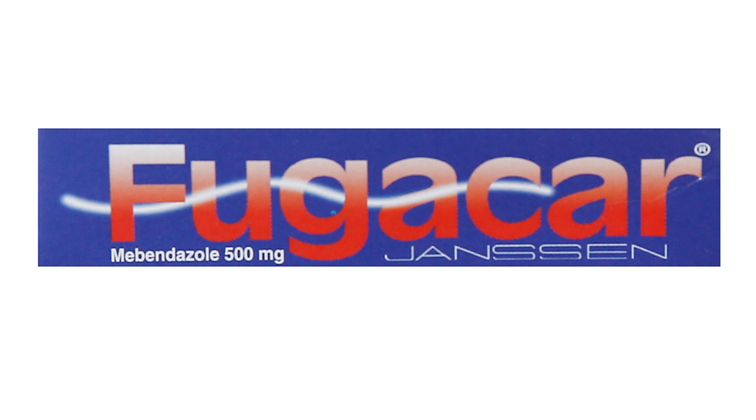 Fugacar Choco Mebendazol 500mg hộp 1 viên Thái Lan