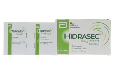 Hidrasec Racecadotril 10mg hộp 16 gói Abbott (LD1)