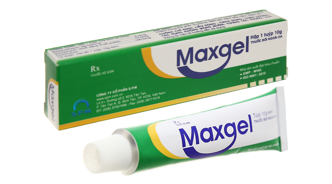 Maxgel cọc 10 tuýp x 10g SPM