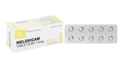 Meloxicam 7.5mg hộp 10 vỉ x 10 viên nén Brawn Ấn Độ