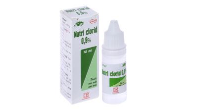 Natri Clorid 0.9% nhỏ mắt mũi cọc 10 lọ x 10ml Pharmedic