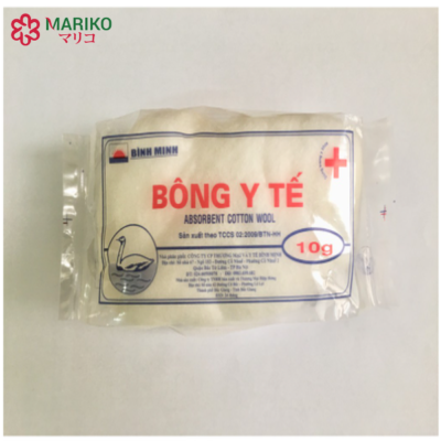 Bông y tế gói 10g Bình Minh