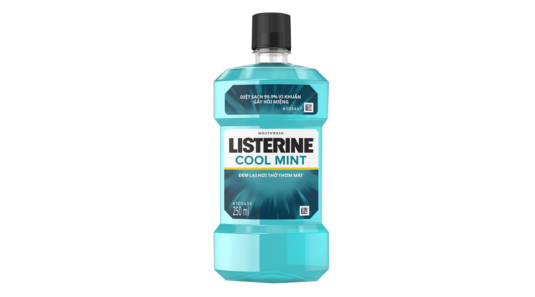 Nước súc miệng Listerine Cool Mint chai 250ml