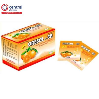 Oresol 3B Á châu Hộp 40 gói x 4,1g