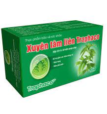 Xuyên tâm liên Traphaco Hộp 10 vỉ x 10 viên nang cứng