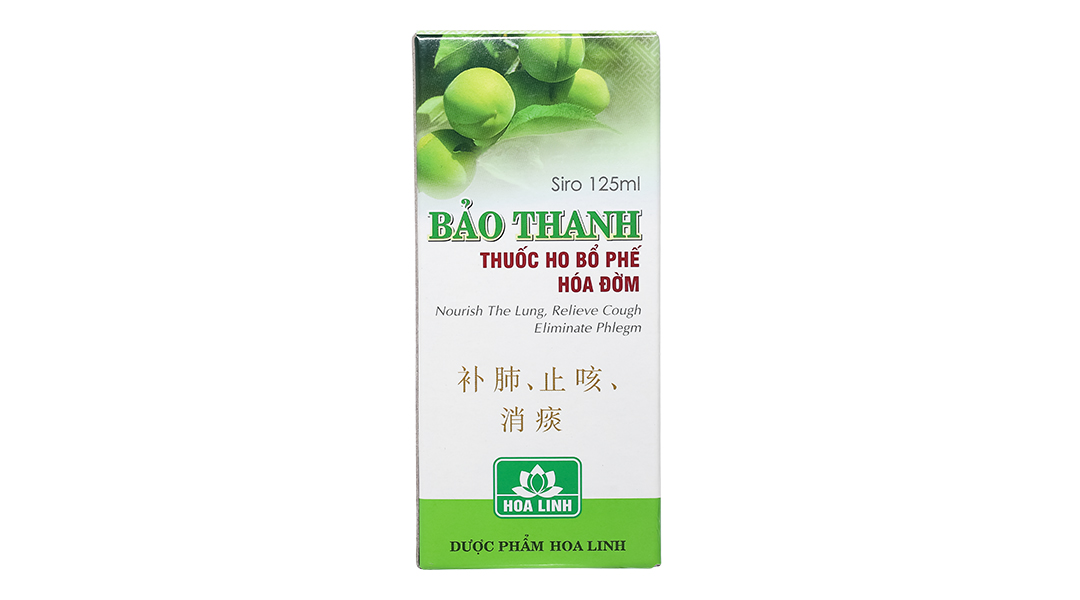 Bảo thanh siro ho lọ 125ml Hoa Linh