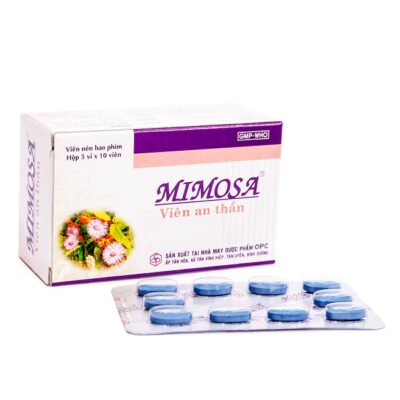 MIMOSA® Viên an thần OPC Hộp 5 vỉ x 10 viên