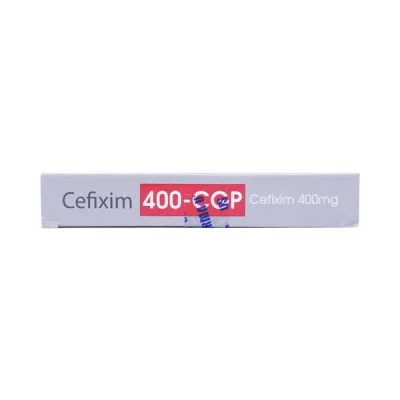 Cefixim 400-CGP USP hộp 1 vỉ x 10 viên nén bao phim