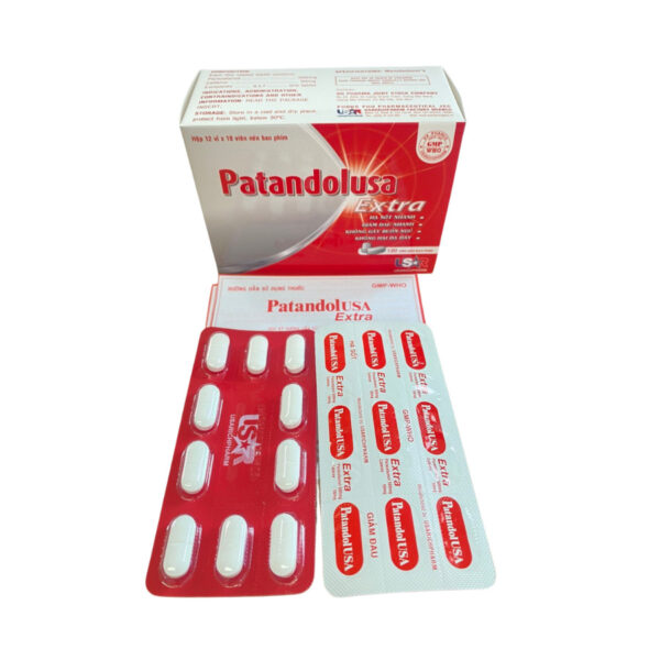 Patandolusa Extra Hộp 12 vỉ x 10 viên Usa