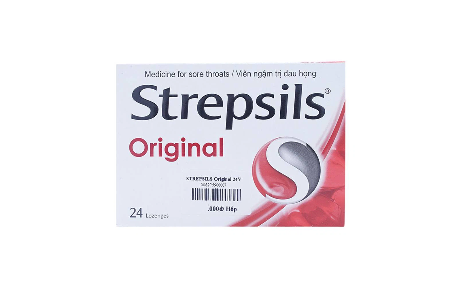 Strepsils original hộp 2 vỉ x12 viên