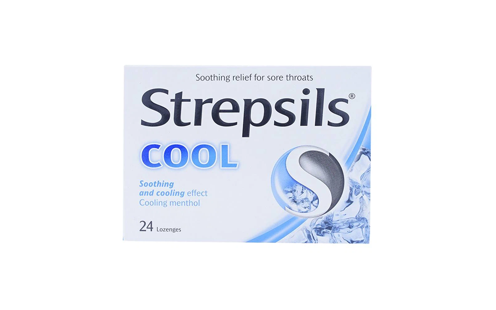 Strepsils Cool hộp 2 vỉ x 12 viên ngậm Reckitt Benckiser