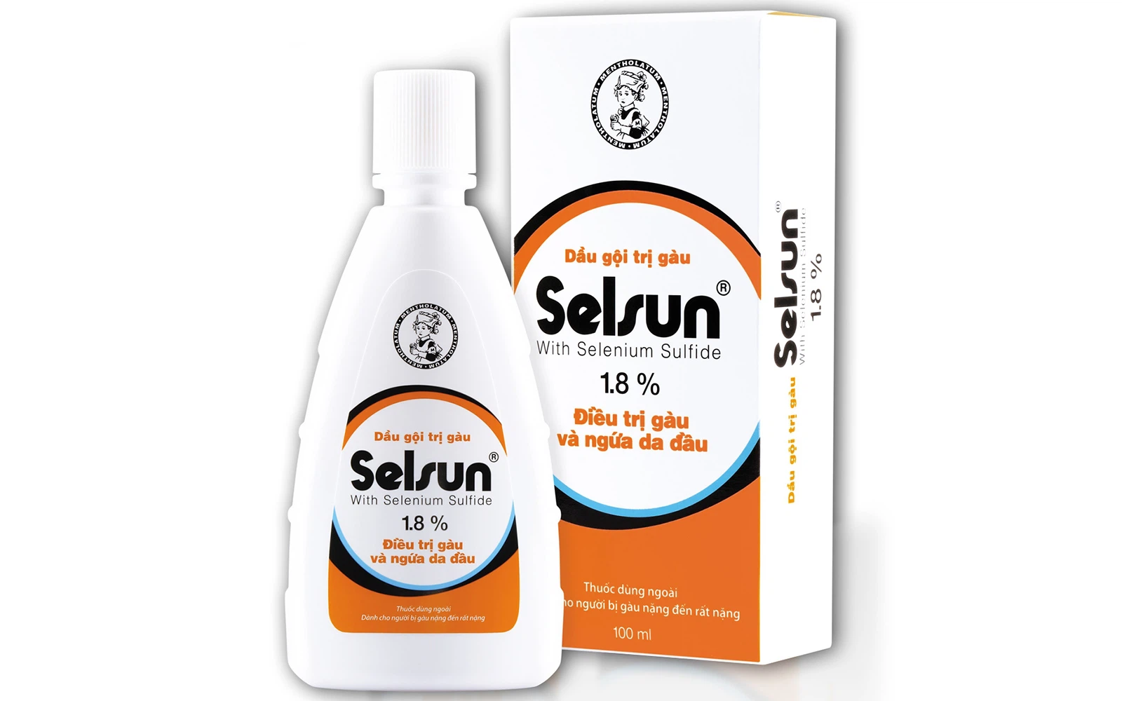 Thuốc gội trị gàu Selsun 1,8% 100ml Indonesia