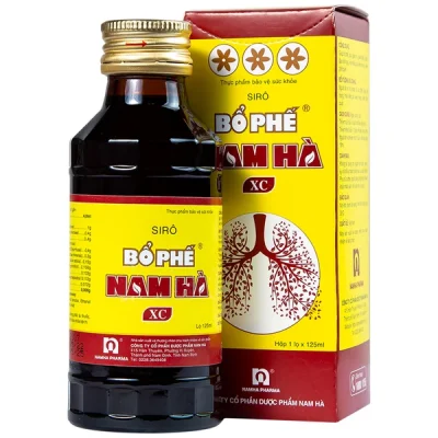 Siro bổ phế Nam hà xạ can có đường Lọ 125ml