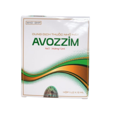 Thuốc nhỏ mắt avozzim lọ 12ml