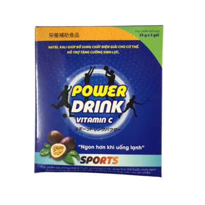 Power drink VitaminC hộp 5 gói x 25g Akopha