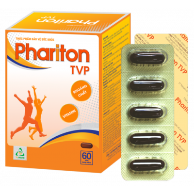 Phariton TVP hộp 12 vỉ x 5 viên nang mềm Tv.pharm