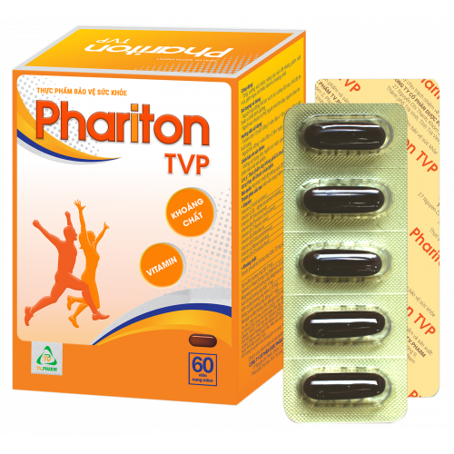 Phariton TVP hộp 12 vỉ x 5 viên nang mềm Tv.pharm