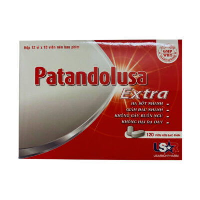 Patandolusa Extra Hộp 12 vỉ x 10 viên Usa