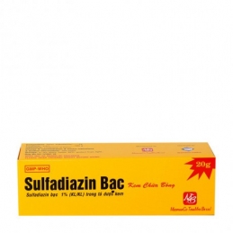 Sulfadiazin Bạc Tube 20g Medipharco