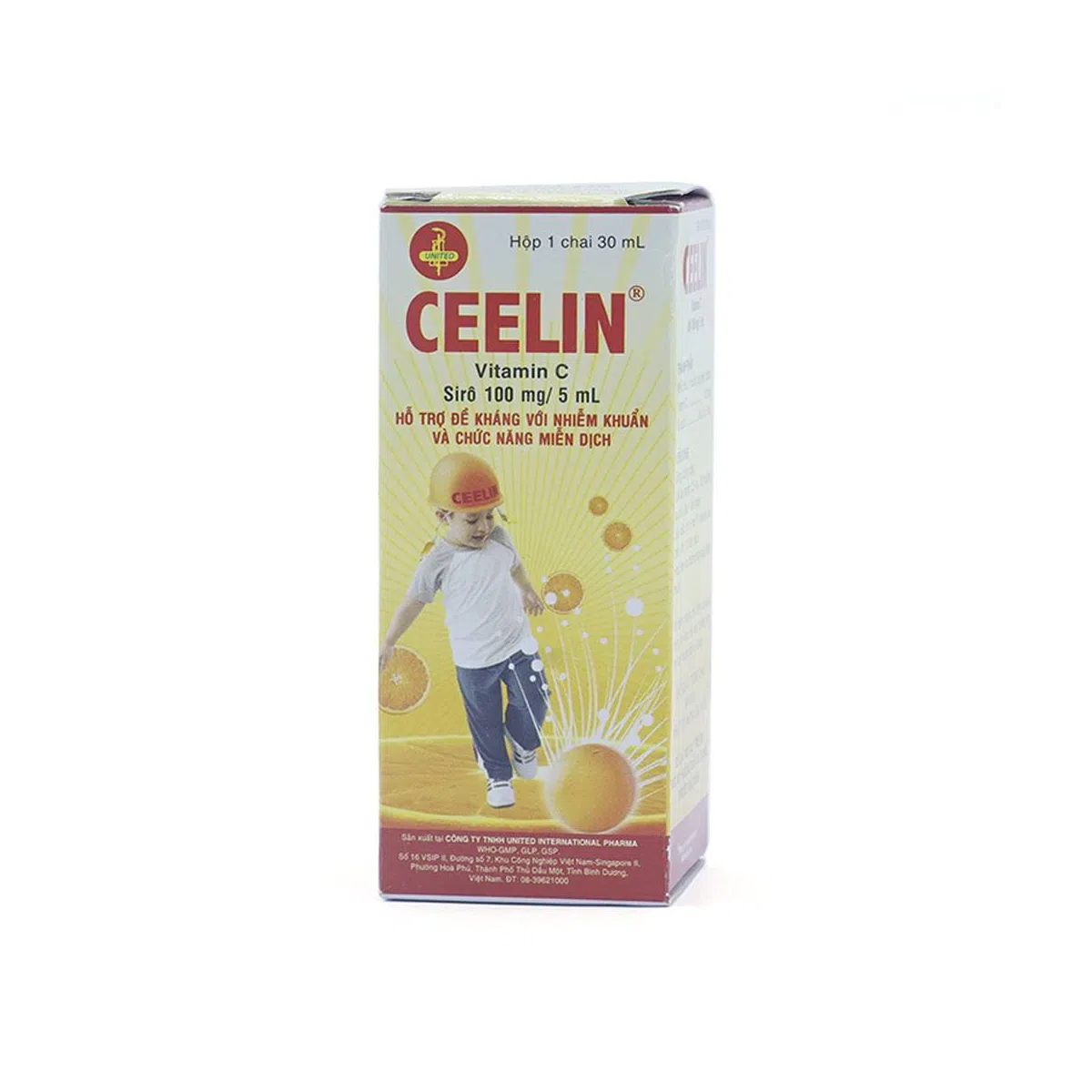 Ceelin syrup 30ml United Chai