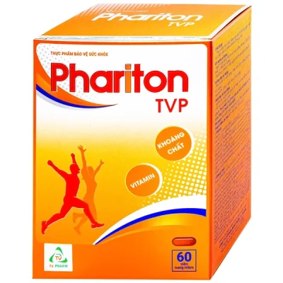 Phariton TVP hộp 12 vỉ x 5 viên nang mềm Tv.pharm