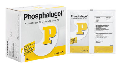 Phosphalugel Aluminum phospha 12.38g hộp 26 gói