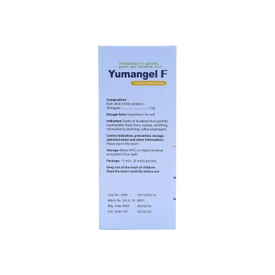 Yumangel F 1,5g/15ml - Hộp 20 gói (Hàn quốc)