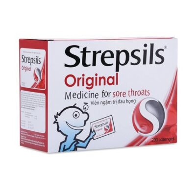 Strepsils Original hộp 200 viên ngậm Reckitt Benckiser