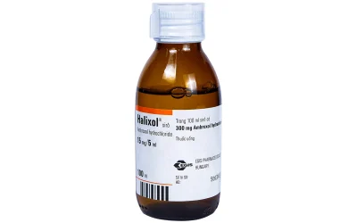 Siro Halixol 15mg/5ml Chai 100ml