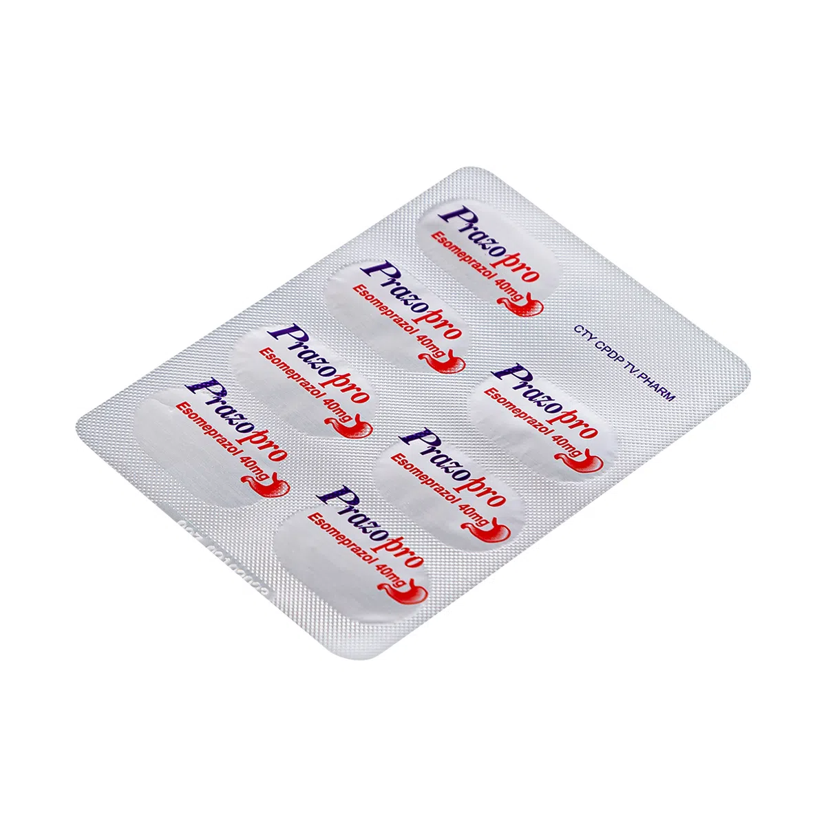 Prazopro 40Mg Tv.Pharm Hộp 2 vỉ x 7 viên