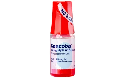 Sancoba nhỏ mắt lọ 5ml Santen Nhật Bản