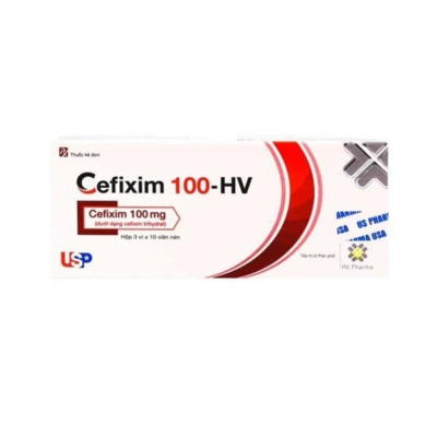 Cefixim 100 Hộp 3 vỉ x 10 viên USP