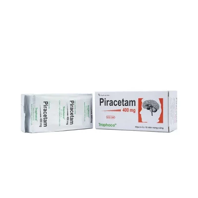 Piracetam 400Mg Traphaco Hộp 6 vỉ x 10 viên