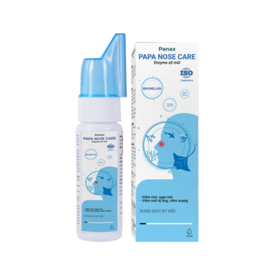 Enzym Xịt mũi Papa Nose Care Lọ 70ml PANAX